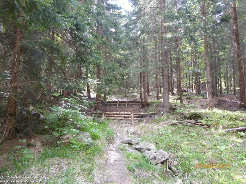 Philosophische Bildwanderung - Przesieka - Borowice - Słonecznik -Karkonosze - Krakonoše - Polen -Tschechien -(Hain - Baberhäuser - Mittagstein - Riesengebirge