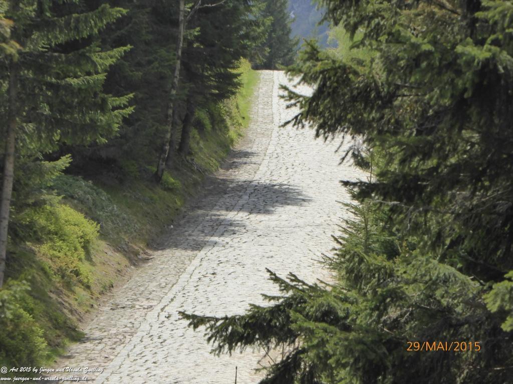 Philosophische Bildwanderung - Przesieka - Borowice - Słonecznik -Karkonosze - Krakonoše - Polen -Tschechien -(Hain - Baberhäuser - Mittagstein - Riesengebirge