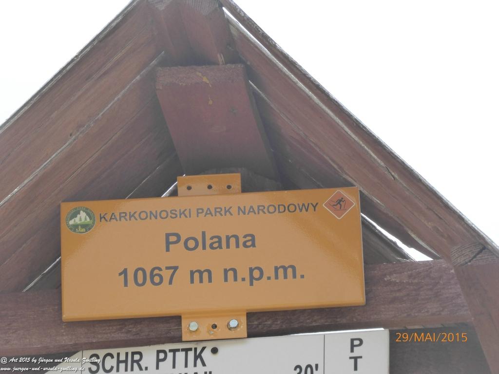 Philosophische Bildwanderung - Przesieka - Borowice - Słonecznik -Karkonosze - Krakonoše  - Polen -Tschechien -(Hain - Baberhäuser - Mittagstein - Riesengebirge