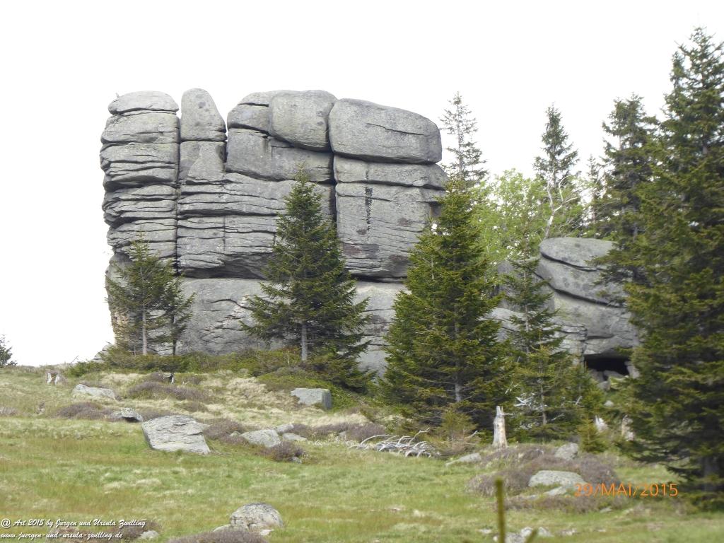 Philosophische Bildwanderung - Przesieka - Borowice - Słonecznik -Karkonosze - Krakonoše - Polen -Tschechien -(Hain - Baberhäuser - Mittagstein - Riesengebirge