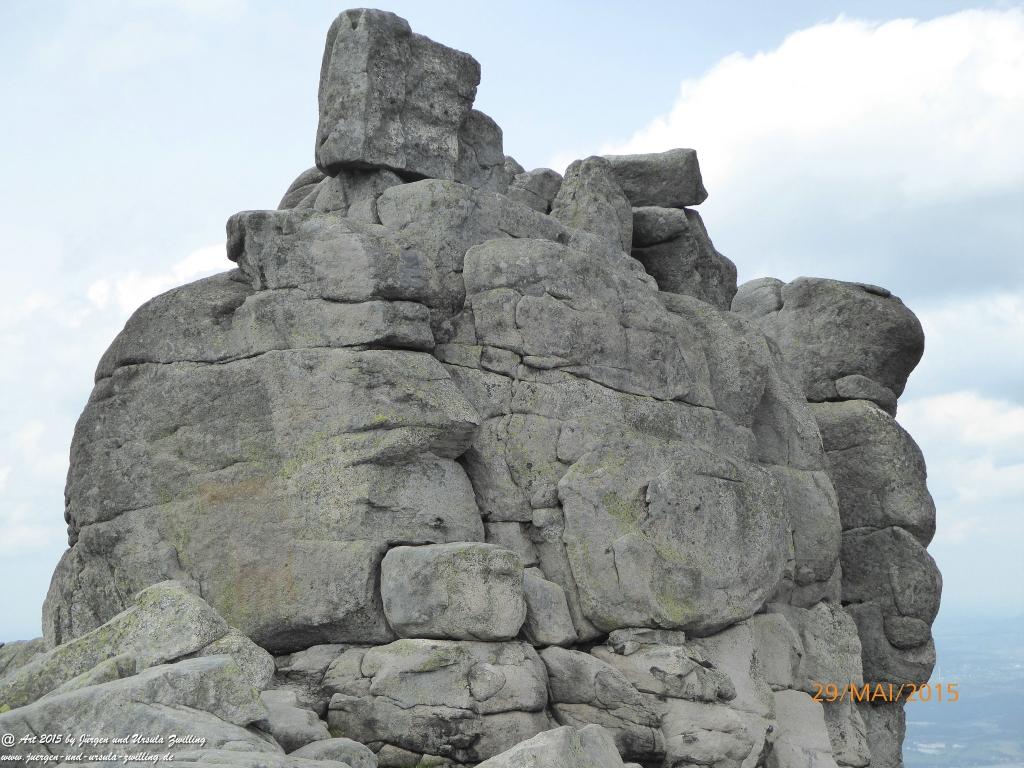 Philosophische Bildwanderung - Przesieka - Borowice - Słonecznik -Karkonosze - Krakonoše - Polen -Tschechien -(Hain - Baberhäuser - Mittagstein - Riesengebirge