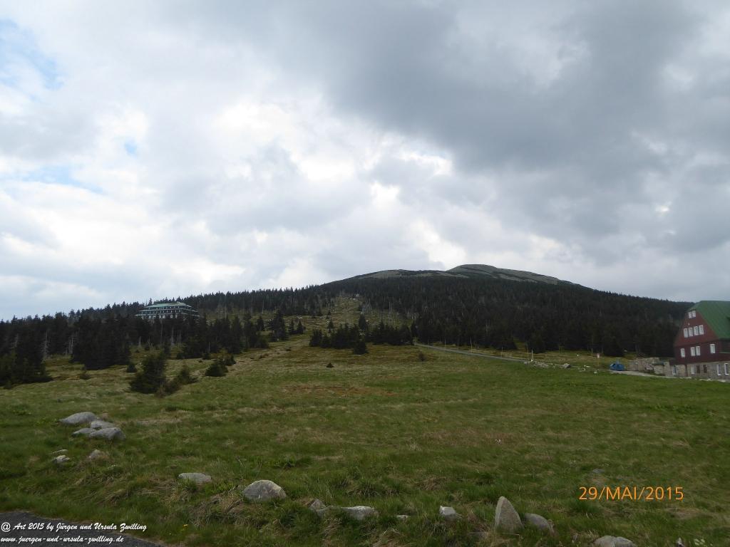 Philosophische Bildwanderung - Przesieka - Borowice - Słonecznik -Karkonosze - Krakonoše - Polen -Tschechien -(Hain - Baberhäuser - Mittagstein - Riesengebirge