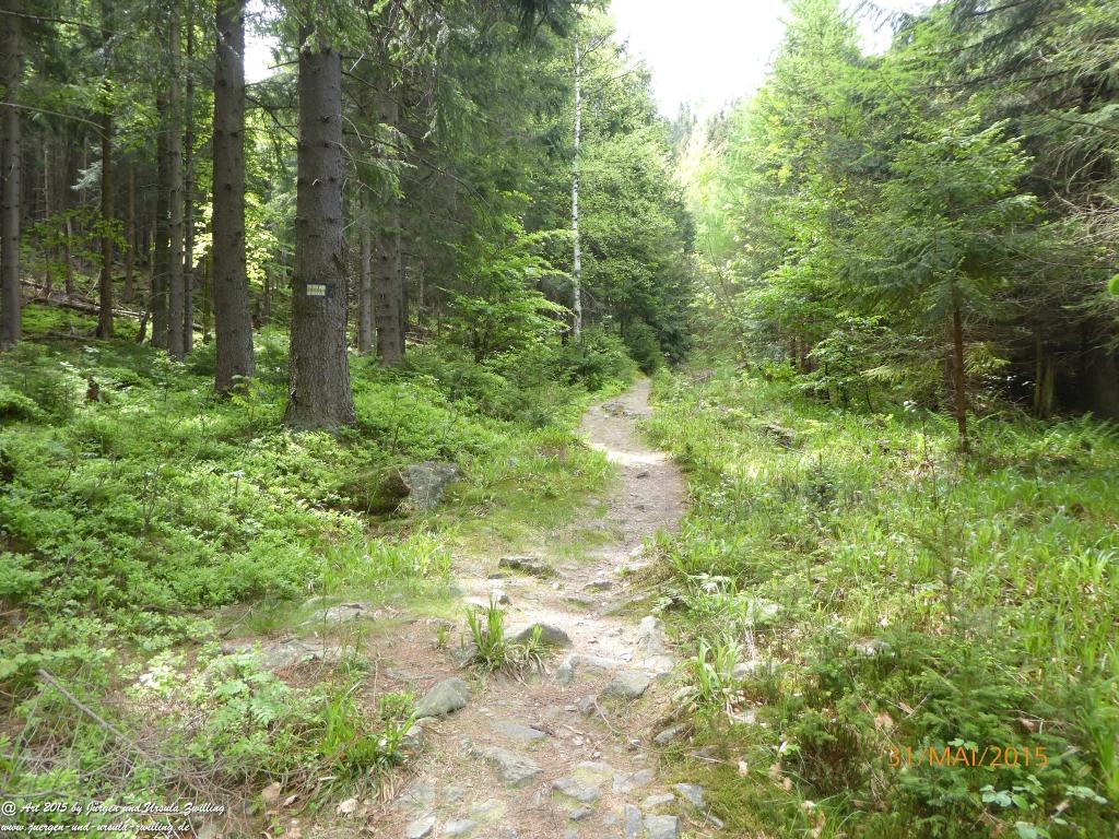 Philosophische Bildwanderung Kowary - Skalny Stół - Karkonosze - Krakonoše – Polen - Tschechien -(Schmiedeberg - Tafelstein - Riesengebirge)