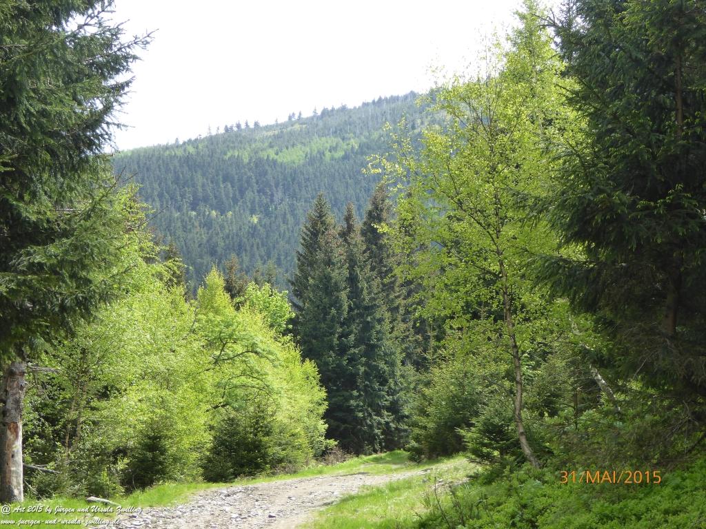 Philosophische Bildwanderung Kowary - Skalny Stół - Karkonosze - Krakonoše – Polen - Tschechien -(Schmiedeberg - Tafelstein - Riesengebirge)