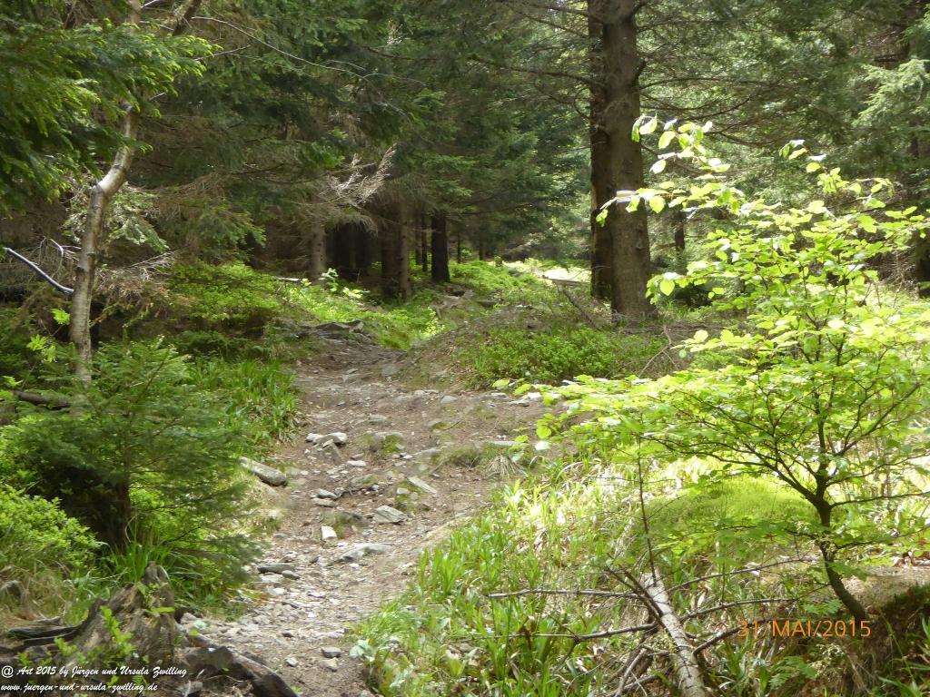 Philosophische Bildwanderung Kowary - Skalny Stół - Karkonosze - Krakonoše – Polen - Tschechien -(Schmiedeberg - Tafelstein - Riesengebirge)
