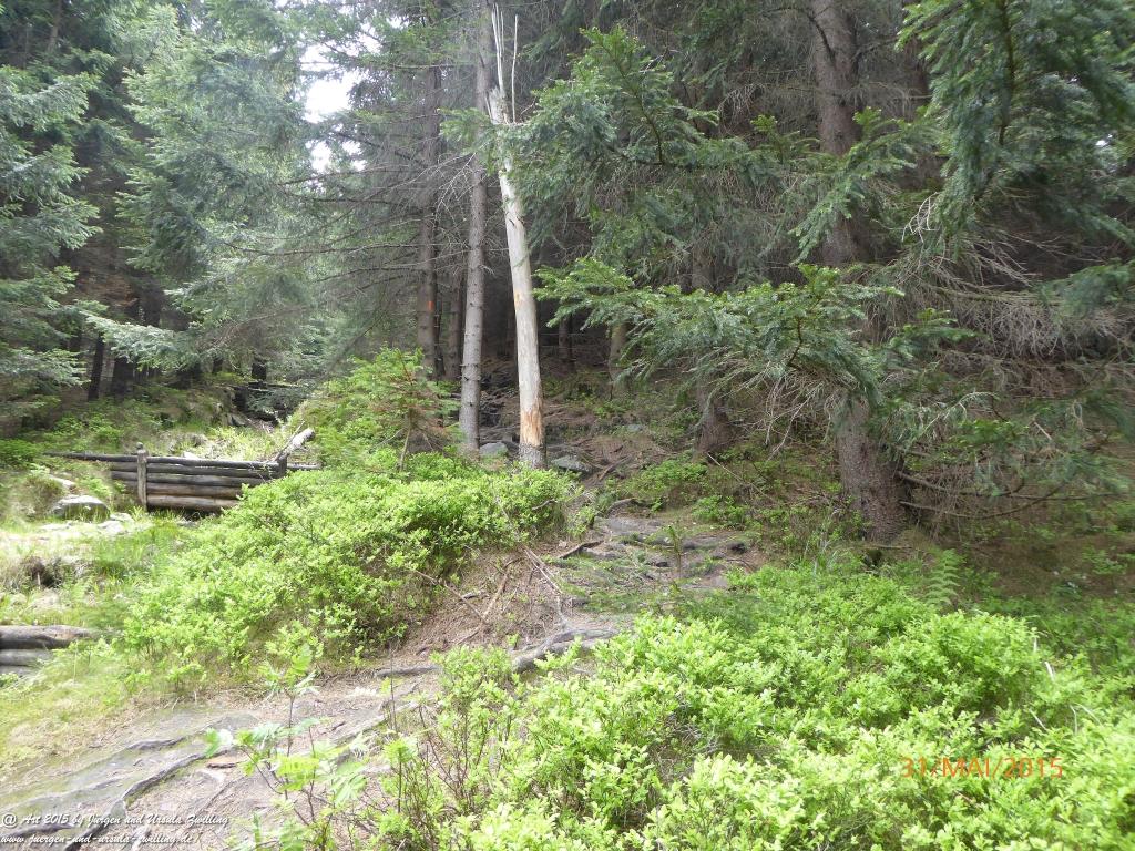 Philosophische Bildwanderung Kowary - Skalny Stół - Karkonosze - Krakonoše – Polen - Tschechien -(Schmiedeberg - Tafelstein - Riesengebirge)