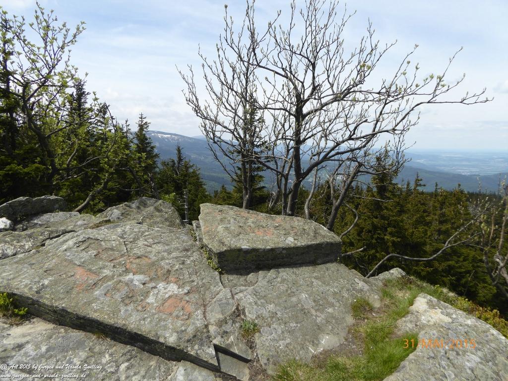 Philosophische Bildwanderung Kowary - Skalny Stół - Karkonosze - Krakonoše – Polen - Tschechien -(Schmiedeberg - Tafelstein - Riesengebirge)