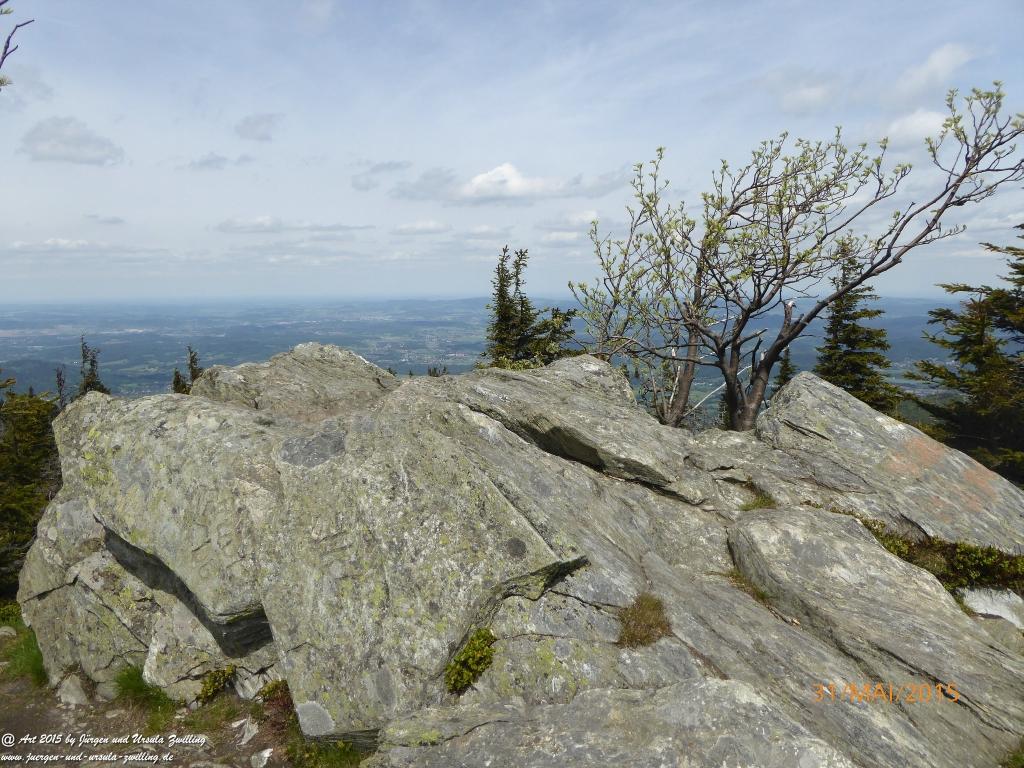 Philosophische Bildwanderung Kowary - Skalny Stół - Karkonosze - Krakonoše – Polen - Tschechien -(Schmiedeberg - Tafelstein - Riesengebirge)