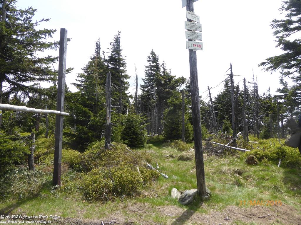 Philosophische Bildwanderung Kowary - Skalny Stół - Karkonosze - Krakonoše – Polen - Tschechien -(Schmiedeberg - Tafelstein - Riesengebirge)