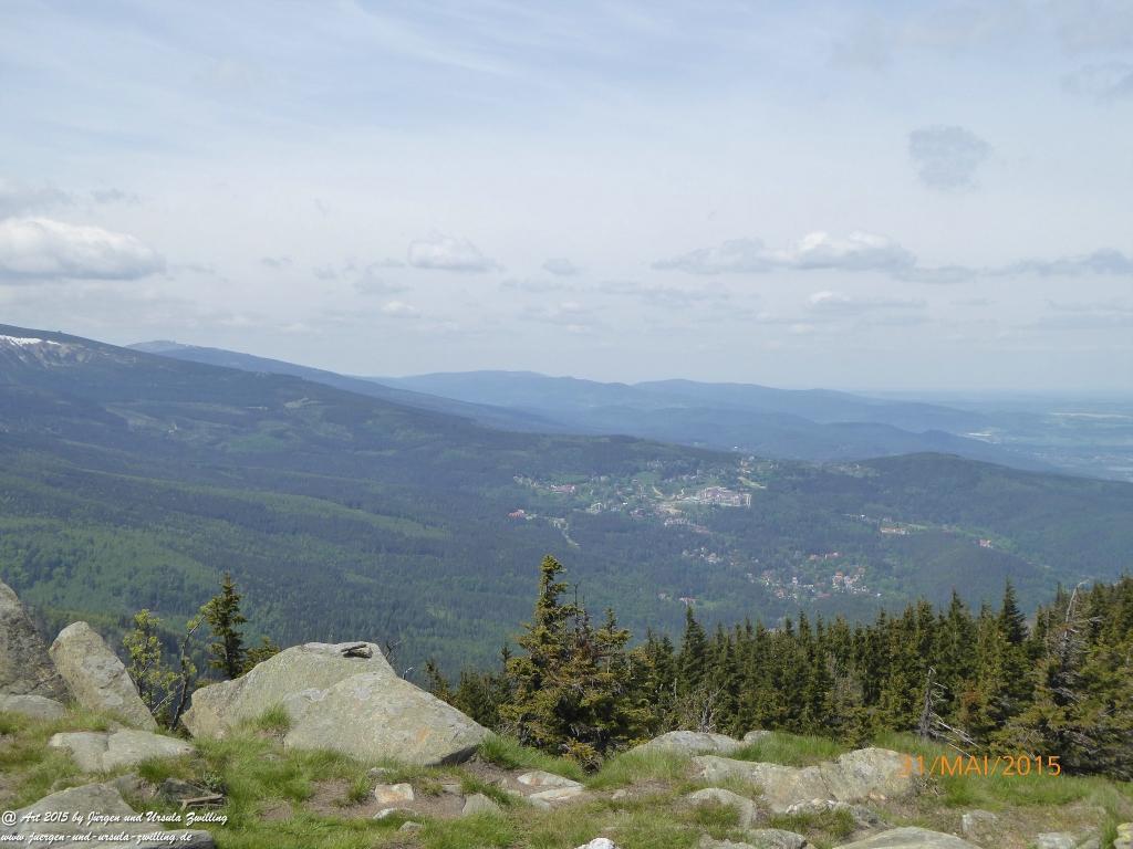 Philosophische Bildwanderung Kowary - Skalny Stół - Karkonosze - Krakonoše – Polen - Tschechien -(Schmiedeberg - Tafelstein - Riesengebirge)