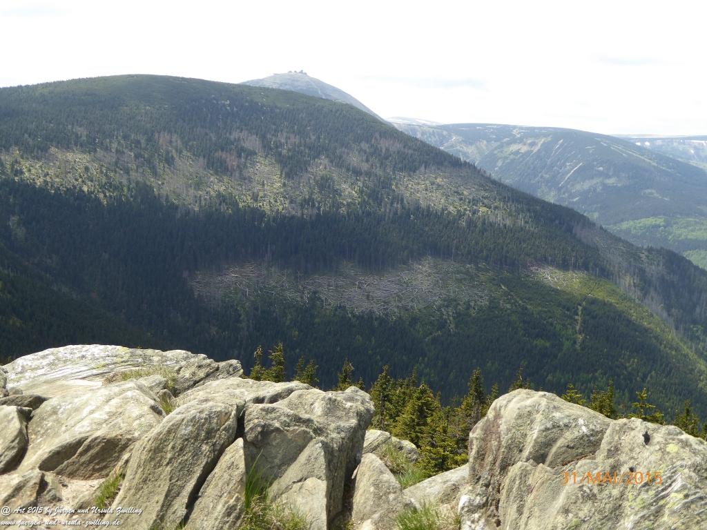 Philosophische Bildwanderung Kowary - Skalny Stół - Karkonosze - Krakonoše – Polen - Tschechien -(Schmiedeberg - Tafelstein - Riesengebirge)