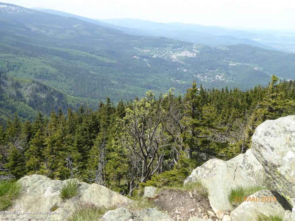 Philosophische Bildwanderung Kowary - Skalny Stół - Karkonosze - Krakonoše – Polen - Tschechien -(Schmiedeberg - Tafelstein - Riesengebirge)