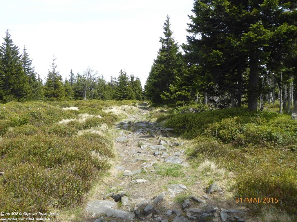 Philosophische Bildwanderung Kowary - Skalny Stół - Karkonosze - Krakonoše – Polen - Tschechien -(Schmiedeberg - Tafelstein - Riesengebirge)