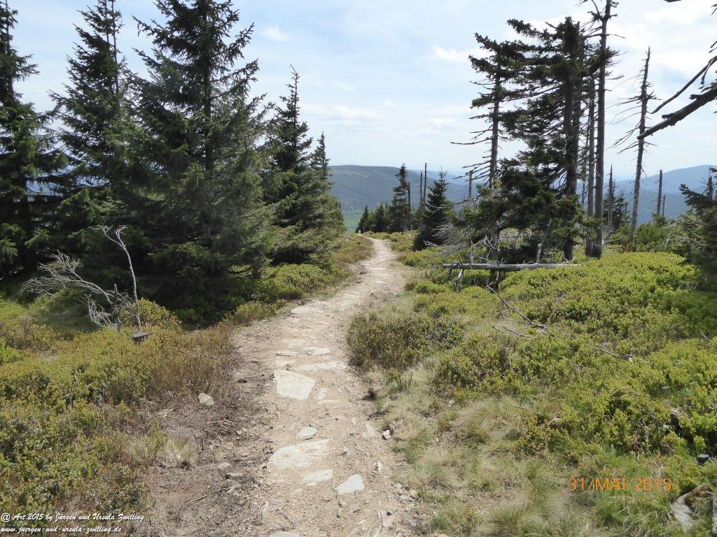 Philosophische Bildwanderung Kowary - Skalny Stół - Karkonosze - Krakonoše – Polen - Tschechien -(Schmiedeberg - Tafelstein - Riesengebirge)