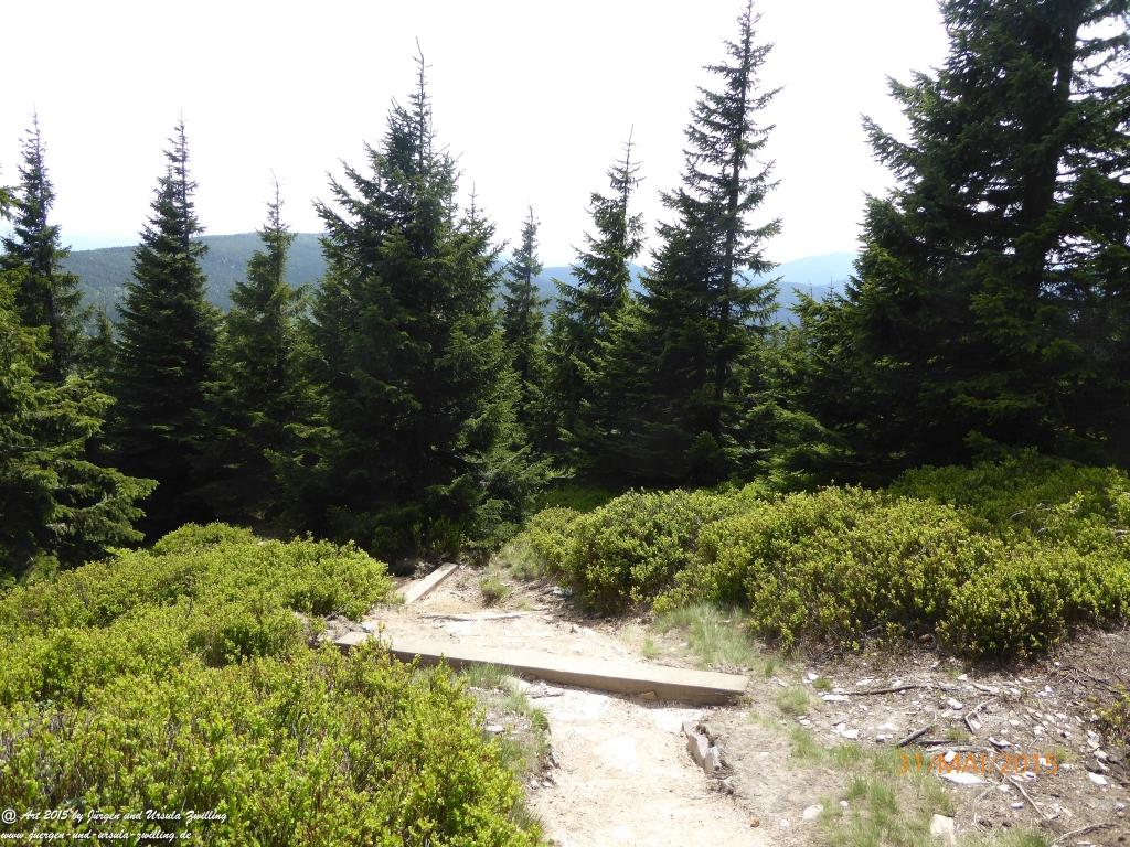 Philosophische Bildwanderung Kowary - Skalny Stół - Karkonosze - Krakonoše – Polen - Tschechien -(Schmiedeberg - Tafelstein - Riesengebirge)