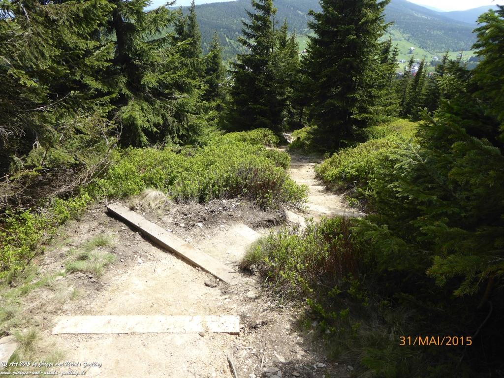 Philosophische Bildwanderung Kowary - Skalny Stół - Karkonosze - Krakonoše – Polen - Tschechien -(Schmiedeberg - Tafelstein - Riesengebirge)