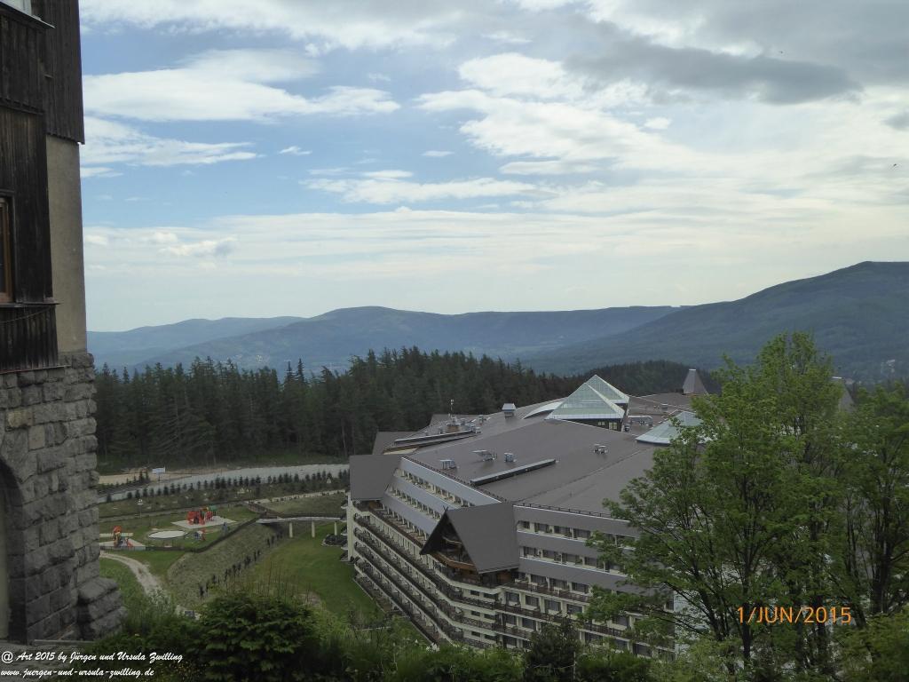 Philosophische Bildwanderung - Karpacz - Kościół Wang - Polana - Schronisko Strzecha Akademicka – Karkonosze - Polen -(Krummhübel – Kirche Wang - ehemalige Schlingelbaude - Hampelbaude - Riesengebirge)