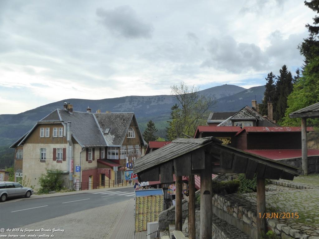 Philosophische Bildwanderung - Karpacz - Kościół Wang - Polana - Schronisko Strzecha Akademicka – Karkonosze - Polen -(Krummhübel – Kirche Wang - ehemalige Schlingelbaude - Hampelbaude - Riesengebirge)