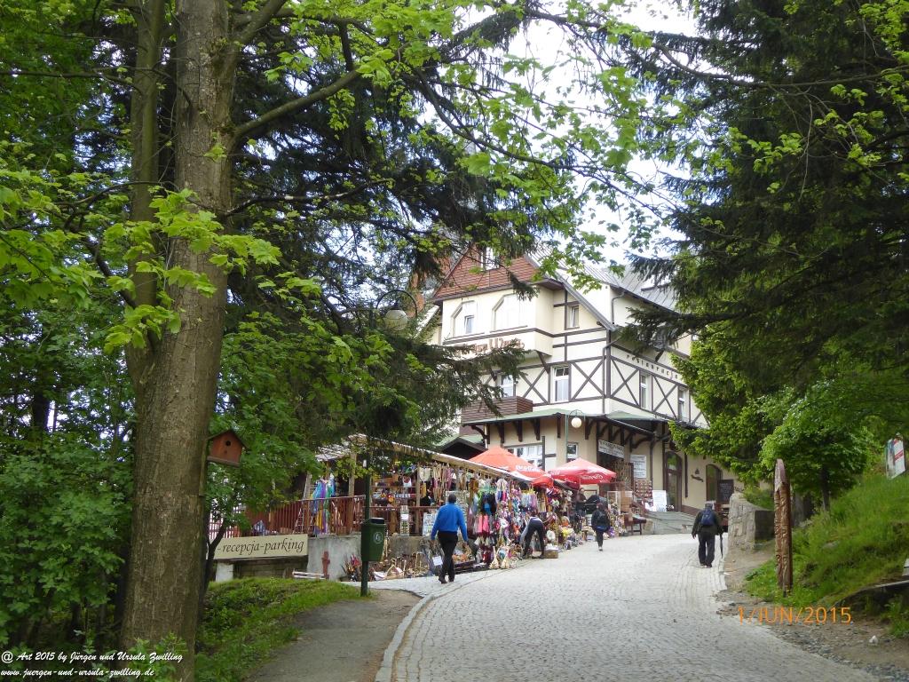 Philosophische Bildwanderung - Karpacz - Kościół Wang - Polana - Schronisko Strzecha Akademicka – Karkonosze - Polen -(Krummhübel – Kirche Wang - ehemalige Schlingelbaude - Hampelbaude - Riesengebirge)