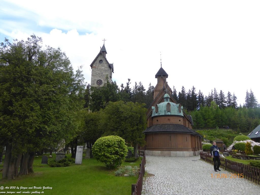 Philosophische Bildwanderung - Karpacz - Kościół Wang - Polana - Schronisko Strzecha Akademicka – Karkonosze - Polen -(Krummhübel – Kirche Wang - ehemalige Schlingelbaude - Hampelbaude - Riesengebirge)