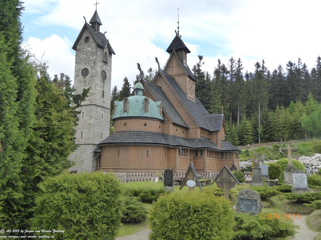 Philosophische Bildwanderung - Karpacz - Kościół Wang - Polana - Schronisko Strzecha Akademicka – Karkonosze - Polen -(Krummhübel – Kirche Wang - ehemalige Schlingelbaude - Hampelbaude - Riesengebirge)