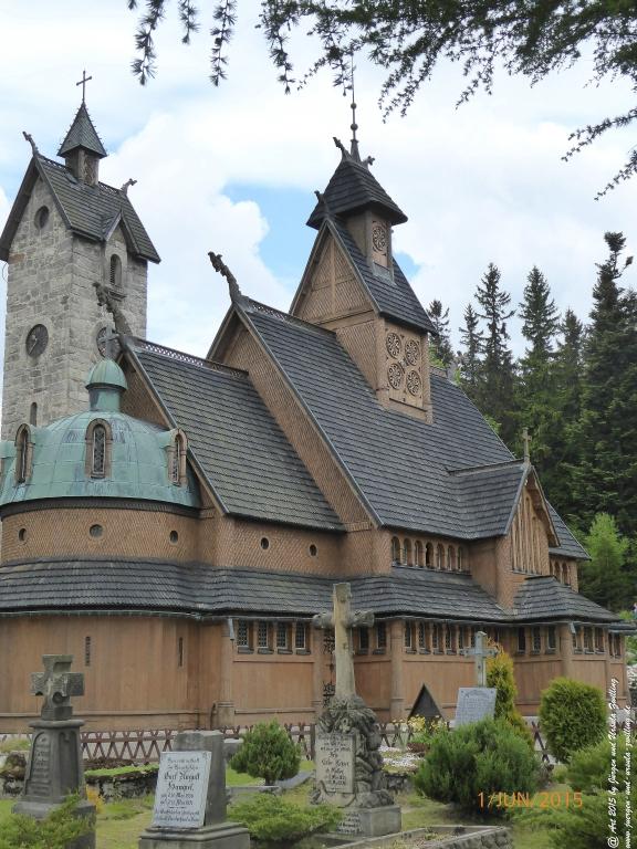 Philosophische Bildwanderung - Karpacz - Kościół Wang - Polana - Schronisko Strzecha Akademicka – Karkonosze - Polen -(Krummhübel – Kirche Wang - ehemalige Schlingelbaude - Hampelbaude - Riesengebirge)