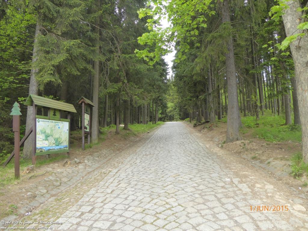 Philosophische Bildwanderung - Karpacz - Kościół Wang - Polana - Schronisko Strzecha Akademicka – Karkonosze - Polen -(Krummhübel – Kirche Wang - ehemalige Schlingelbaude - Hampelbaude - Riesengebirge)