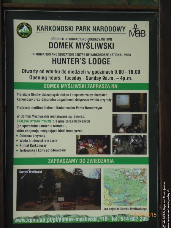 Philosophische Bildwanderung - Karpacz - Kościół Wang - Polana - Schronisko Strzecha Akademicka – Karkonosze - Polen -(Krummhübel – Kirche Wang - ehemalige Schlingelbaude - Hampelbaude - Riesengebirge)