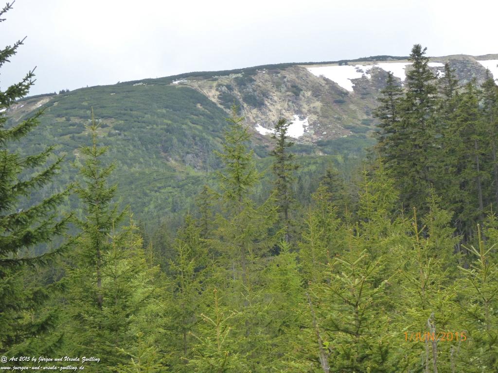 Philosophische Bildwanderung - Karpacz - Kościół Wang - Polana - Schronisko Strzecha Akademicka – Karkonosze - Polen -(Krummhübel – Kirche Wang - ehemalige Schlingelbaude - Hampelbaude - Riesengebirge)