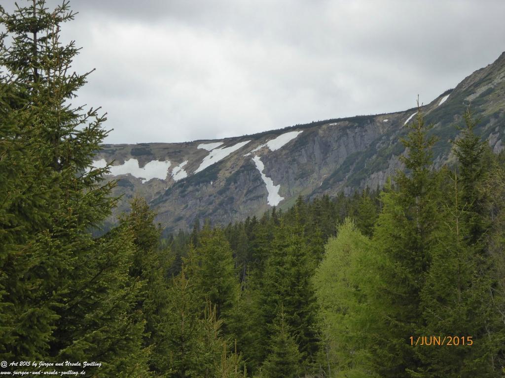 Philosophische Bildwanderung - Karpacz - Kościół Wang - Polana - Schronisko Strzecha Akademicka – Karkonosze - Polen -(Krummhübel – Kirche Wang - ehemalige Schlingelbaude - Hampelbaude - Riesengebirge)
