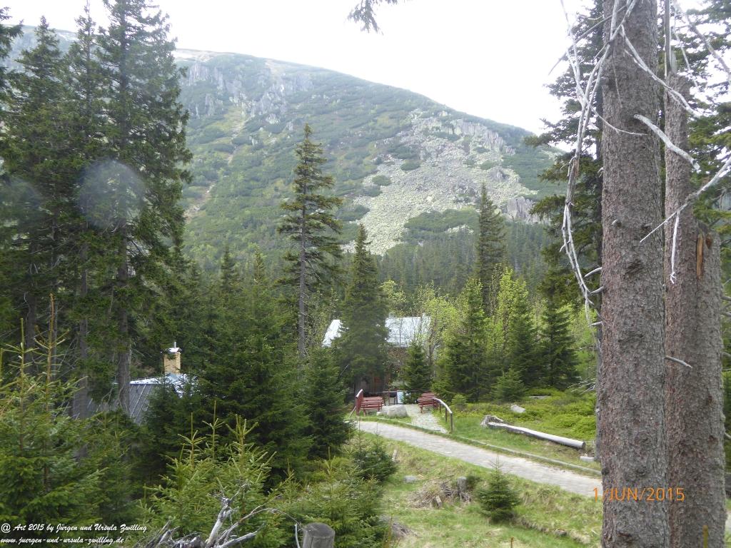 Philosophische Bildwanderung - Karpacz - Kościół Wang - Polana - Schronisko Strzecha Akademicka – Karkonosze - Polen -(Krummhübel – Kirche Wang - ehemalige Schlingelbaude - Hampelbaude - Riesengebirge)