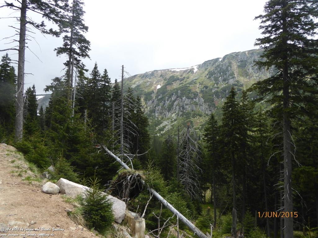 Philosophische Bildwanderung - Karpacz - Kościół Wang - Polana - Schronisko Strzecha Akademicka – Karkonosze - Polen -(Krummhübel – Kirche Wang - ehemalige Schlingelbaude - Hampelbaude - Riesengebirge)