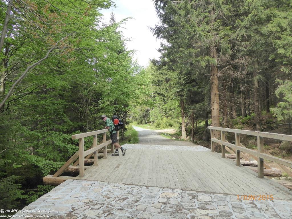 Philosophische Bildwanderung - Karpacz - Kościół Wang - Polana - Schronisko Strzecha Akademicka – Karkonosze - Polen -(Krummhübel – Kirche Wang - ehemalige Schlingelbaude - Hampelbaude - Riesengebirge)