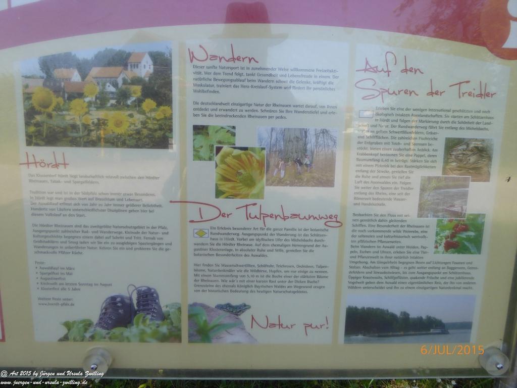 Philosophische Bildwanderung Hoerdt-Treidlerweg - Pfalz