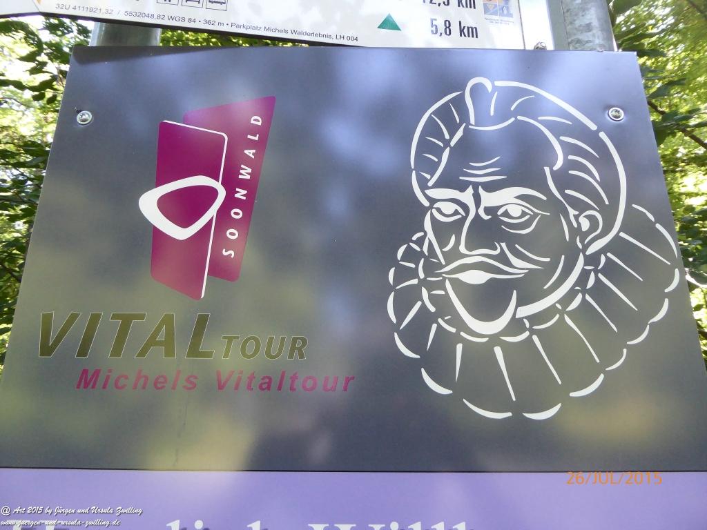 Philosophische Bildwanderung Michel\'s Vitaltour - Stromberg - Schindeldorf - Soonwald - Hunsrück - Naheland