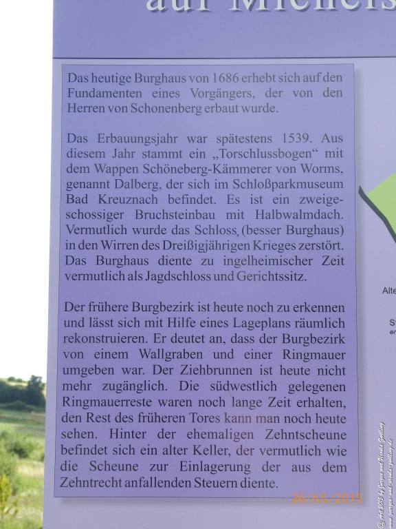 Philosophische Bildwanderung Michel\'s Vitaltour - Stromberg - Schindeldorf - Soonwald - Hunsrück - Naheland