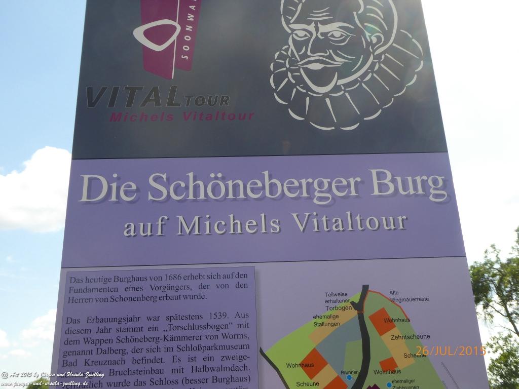 Philosophische Bildwanderung Michel\'s Vitaltour - Stromberg - Schindeldorf - Soonwald - Hunsrück - Naheland