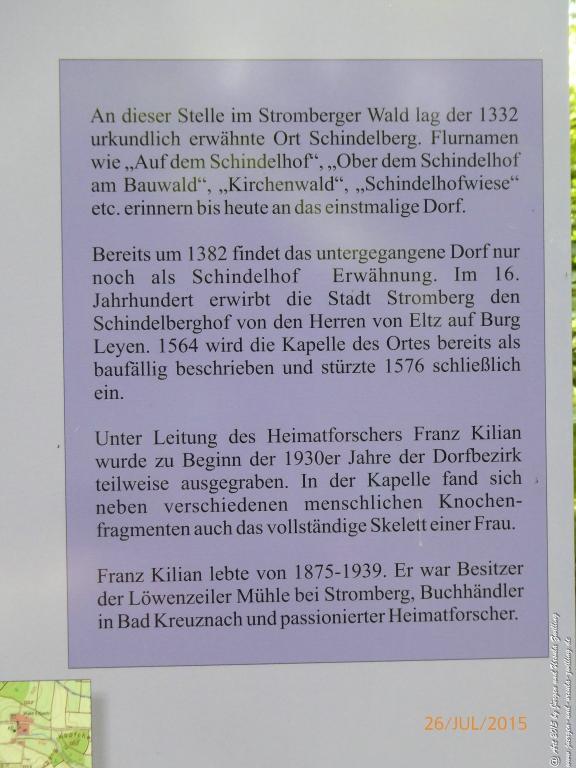 Philosophische Bildwanderung Michel\'s Vitaltour - Stromberg - Schindeldorf - Soonwald - Hunsrück - Naheland