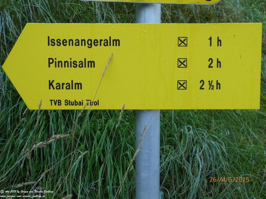 Philosophische Bildwanderung Innsbrucker Hütte - Neustift in Tirol - Stubaital - Österreich