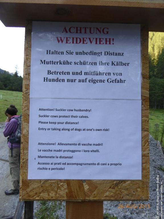 Philosophische Bildwanderung Innsbrucker Hütte - Neustift in Tirol - Stubaital - Österreich
