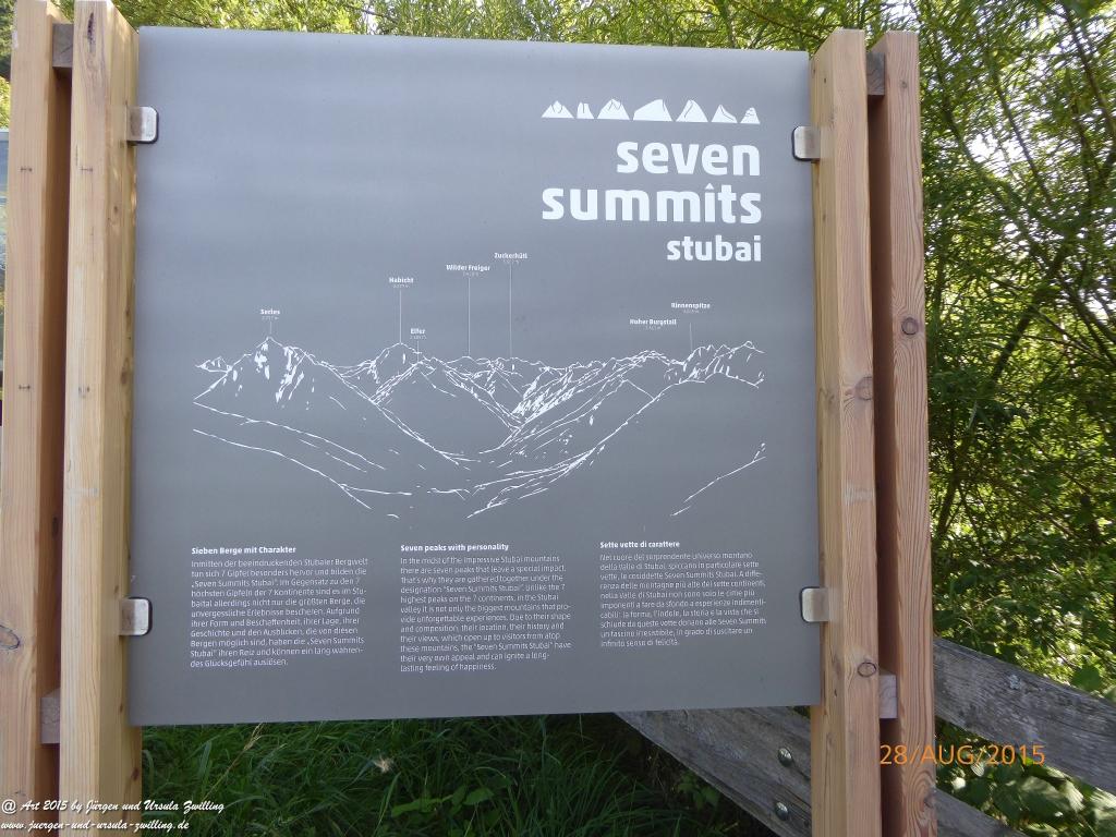 Philosophische Bildwanderung Starkenburger Hütte - Neustift in Tirol - Stubaital - Österreich