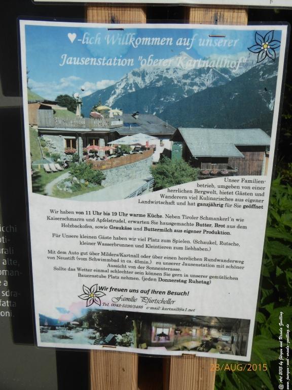 Philosophische Bildwanderung Starkenburger Hütte - Neustift in Tirol - Stubaital - Österreich