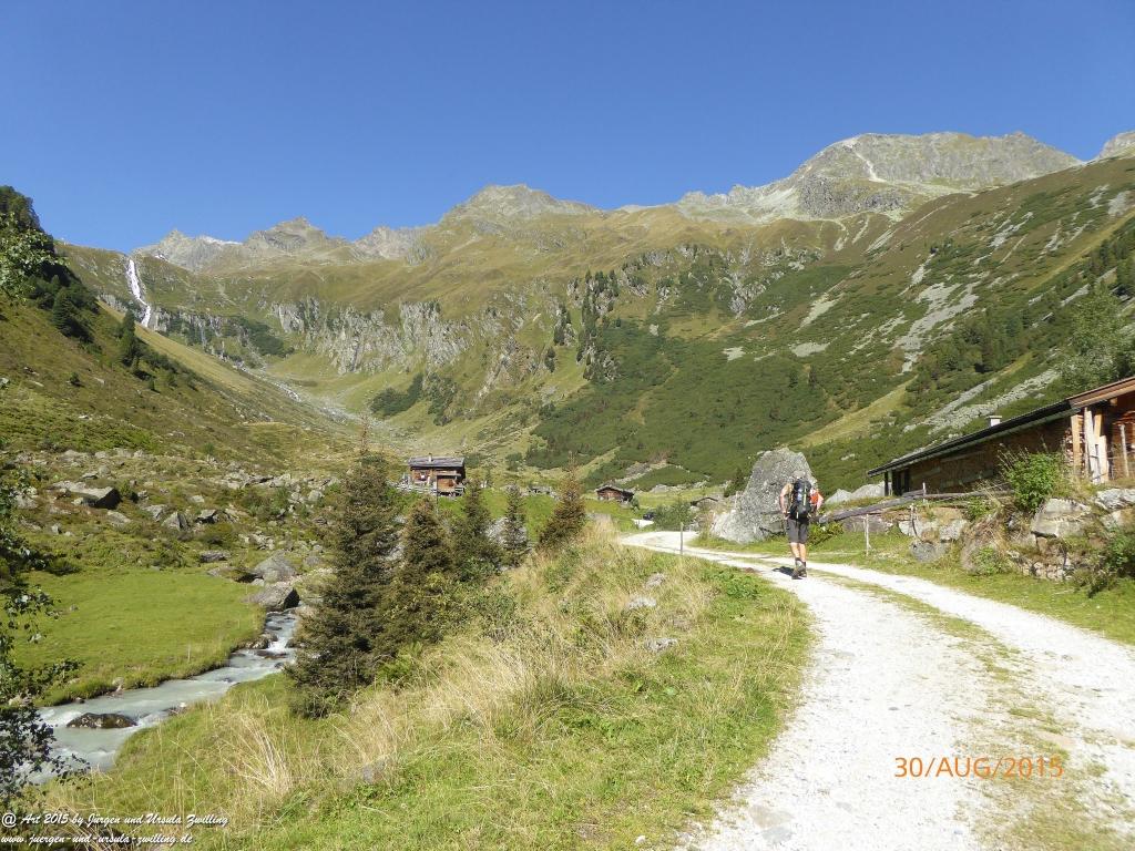 Philosophische Bildwanderung Neue Regensburger Hütte - Neustift in Tirol - Stubaital - Österreich