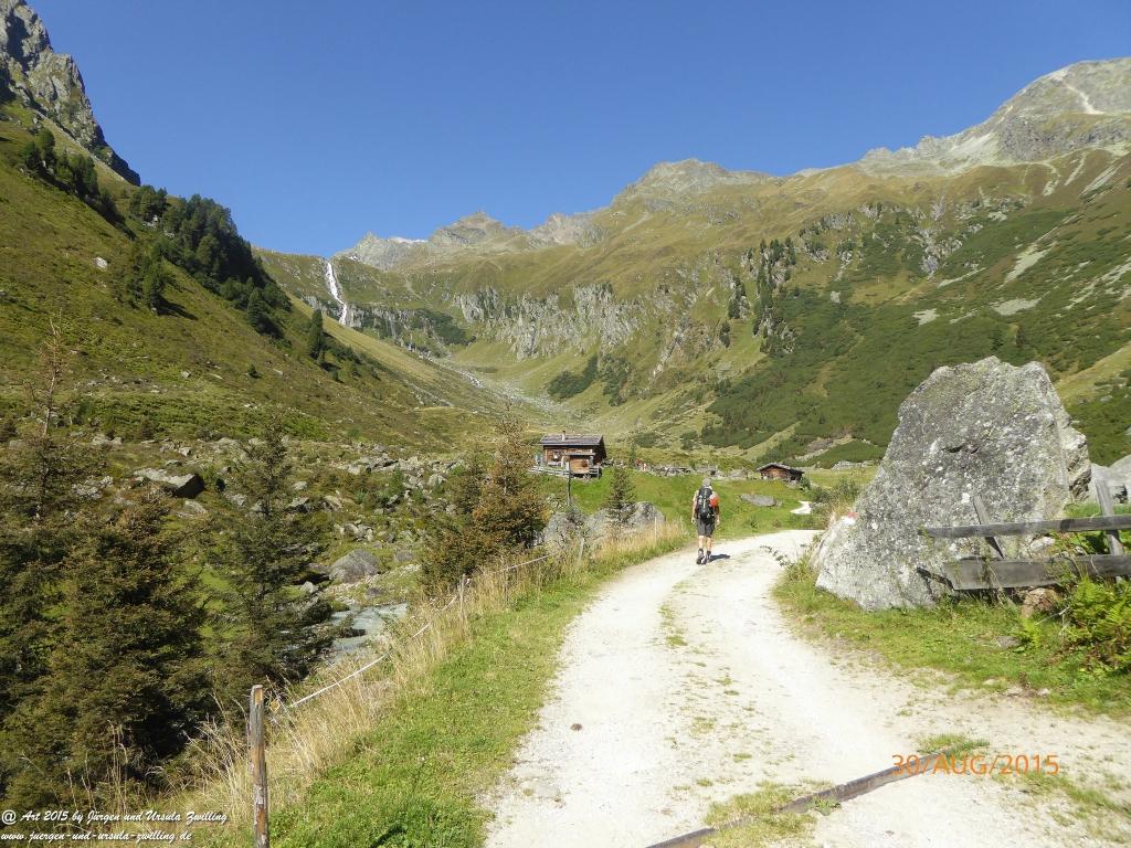 Philosophische Bildwanderung Neue Regensburger Hütte - Neustift in Tirol - Stubaital - Österreich