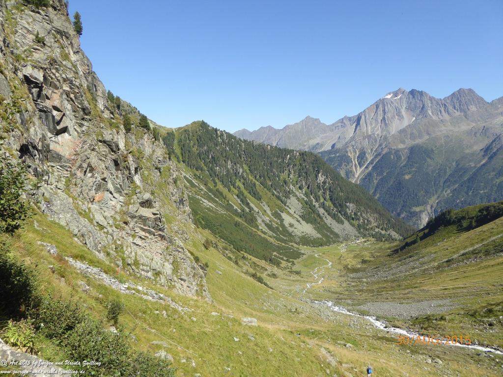 Philosophische Bildwanderung Neue Regensburger Hütte - Neustift in Tirol - Stubaital - Österreich