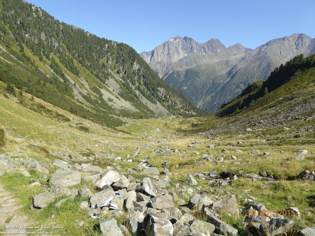 Philosophische Bildwanderung Neue Regensburger Hütte - Neustift in Tirol - Stubaital - Österreich