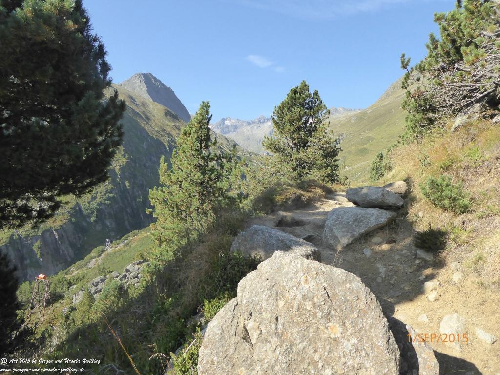 Philosophische Bildwanderung Franz Senn Hütte- Neustift in Tirol - Stubaital - Österreich