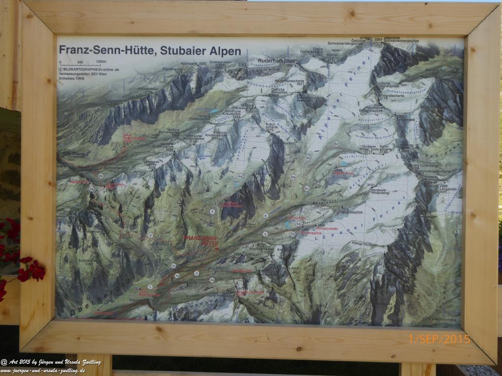 Philosophische Bildwanderung Franz Senn Hütte- Neustift in Tirol - Stubaital - Österreich