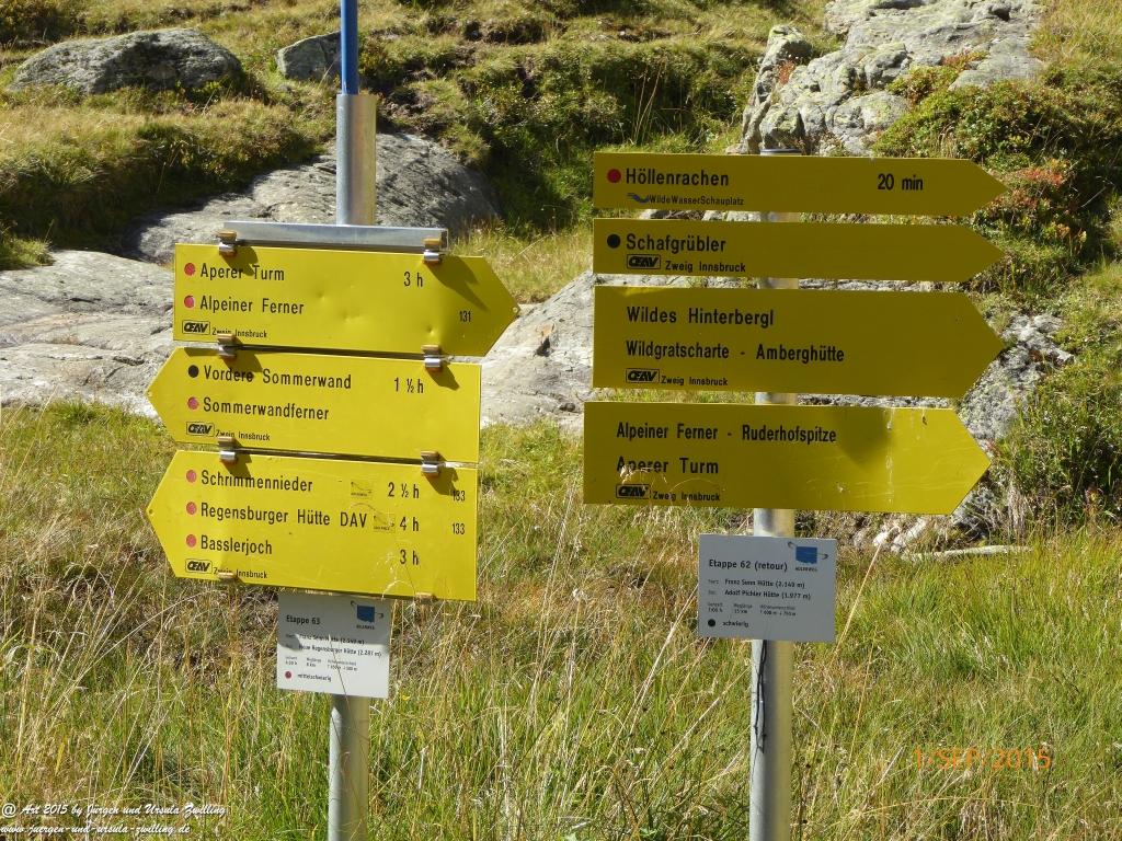 Philosophische Bildwanderung Franz Senn Hütte- Neustift in Tirol - Stubaital - Österreich