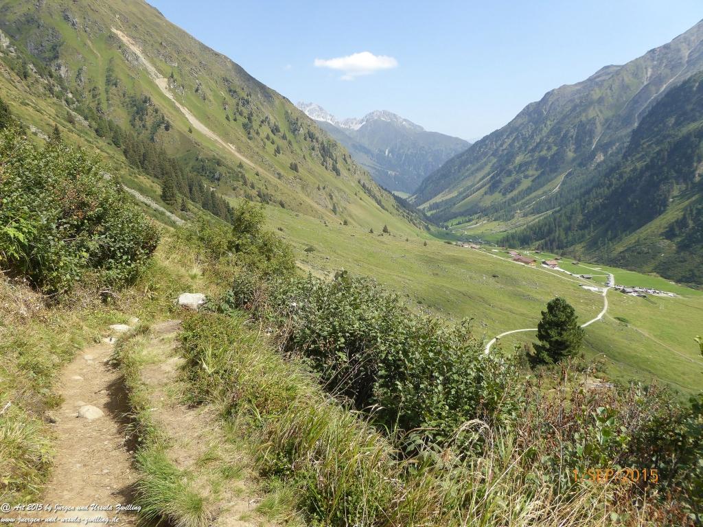 Philosophische Bildwanderung Franz Senn Hütte- Neustift in Tirol - Stubaital - Österreich